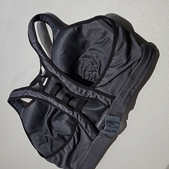 Athletic Works black and gray 40D drimore sports bra - Picture 4 of 6